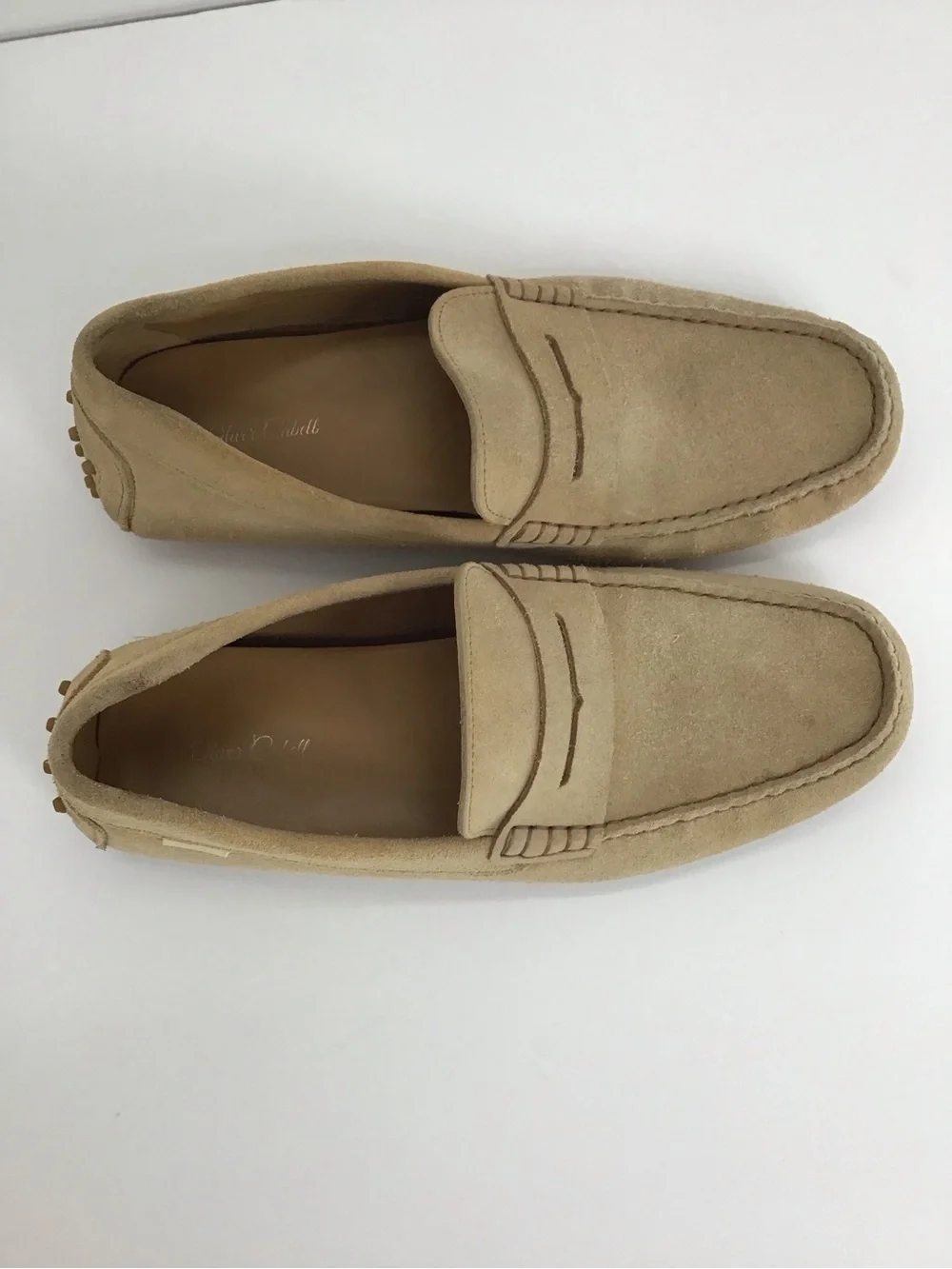 Oliver Cabell Mens Suede Leather Driver Loafer Crafted in Portugal Size 40EU/7US